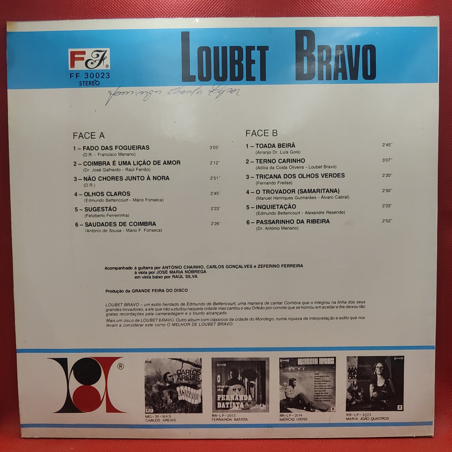 Loubet Bravo – Fados De Coimbra