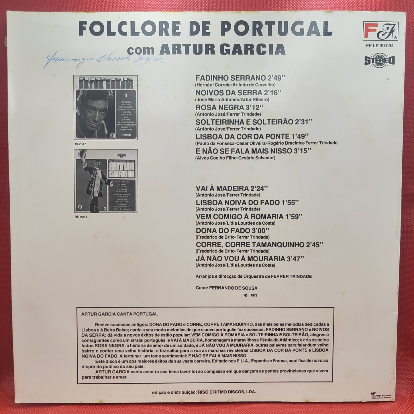 Artur Garcia – Folclore De Portugal