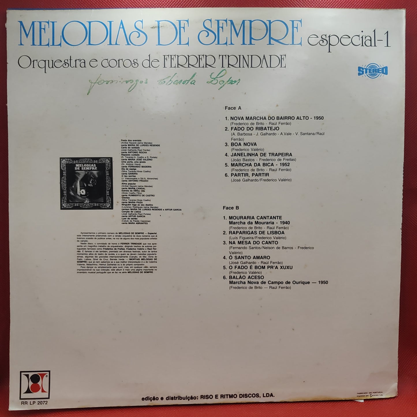 Orquestra De Ferrer Trindade – Melodias De Sempre Especial-1