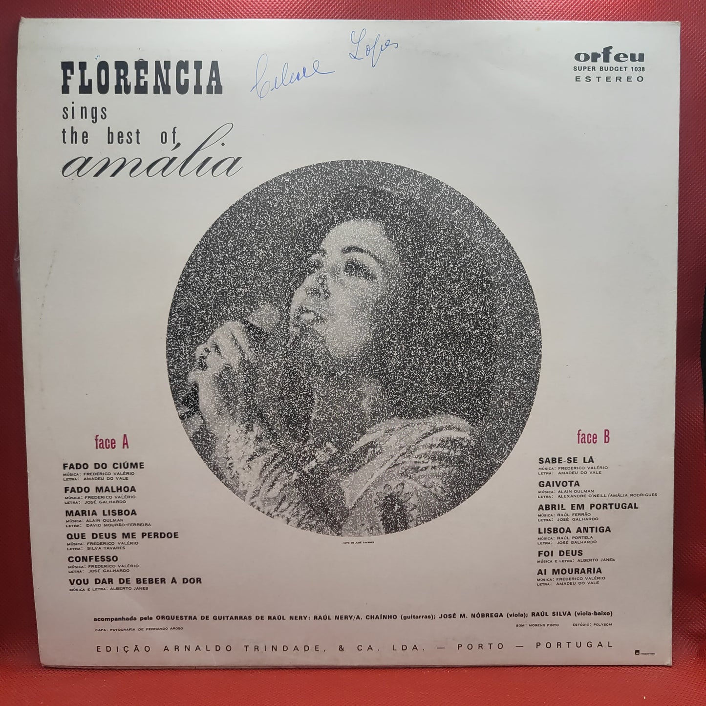 Florência ‎– Sings The Best Of Amália