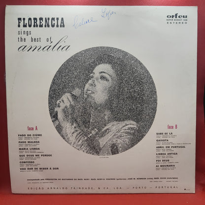 Florência ‎– Sings The Best Of Amália