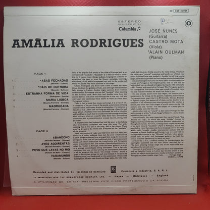 Amália Rodrigues ‎– Amália Rodrigues