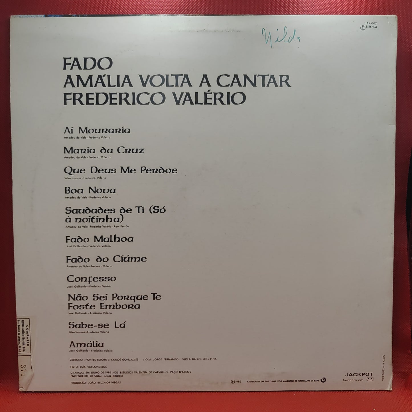 Amália Rodrigues ‎– Fado