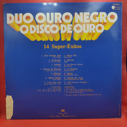 Duo Ouro Negro ‎– O Disco De Ouro