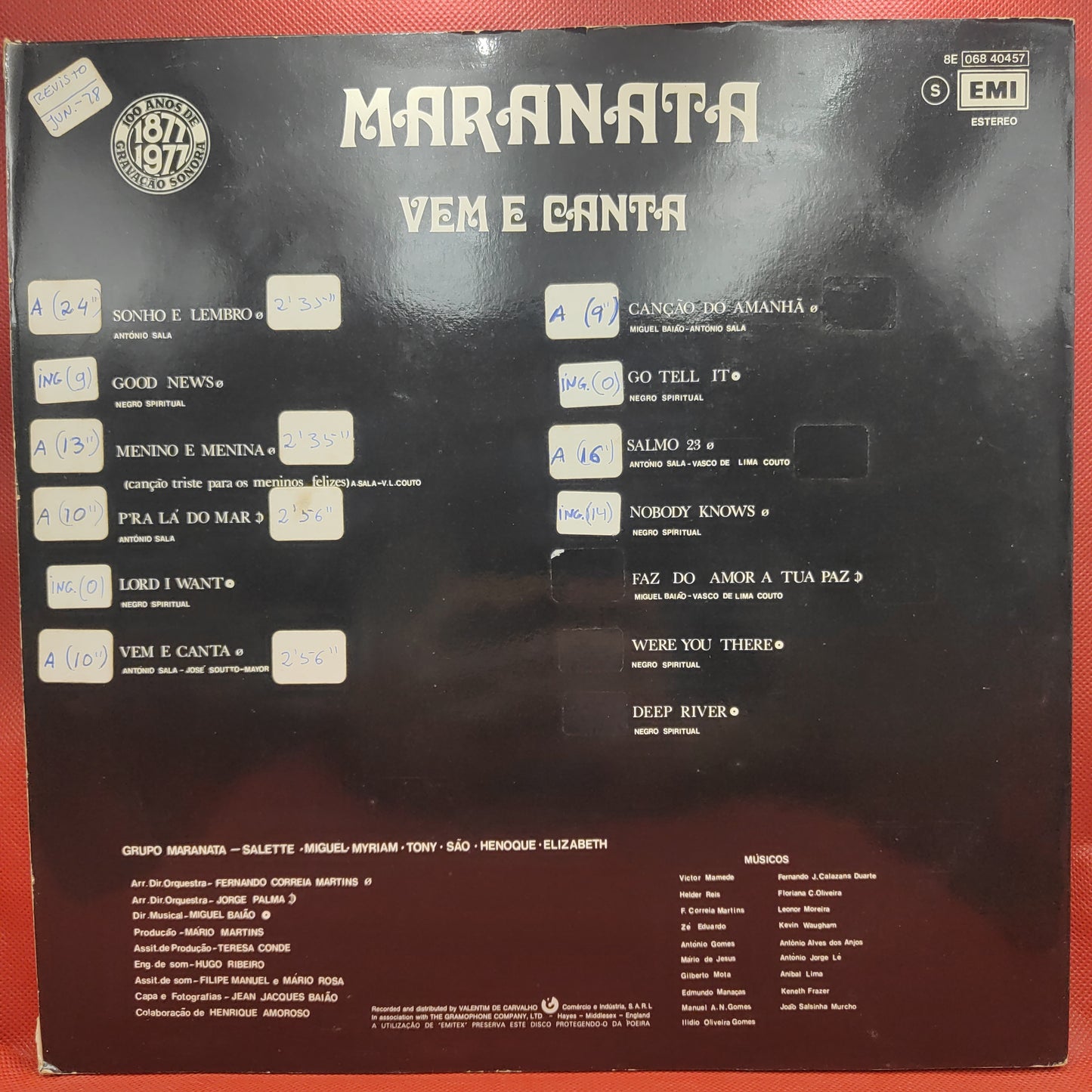 Maranata – Vem E Canta