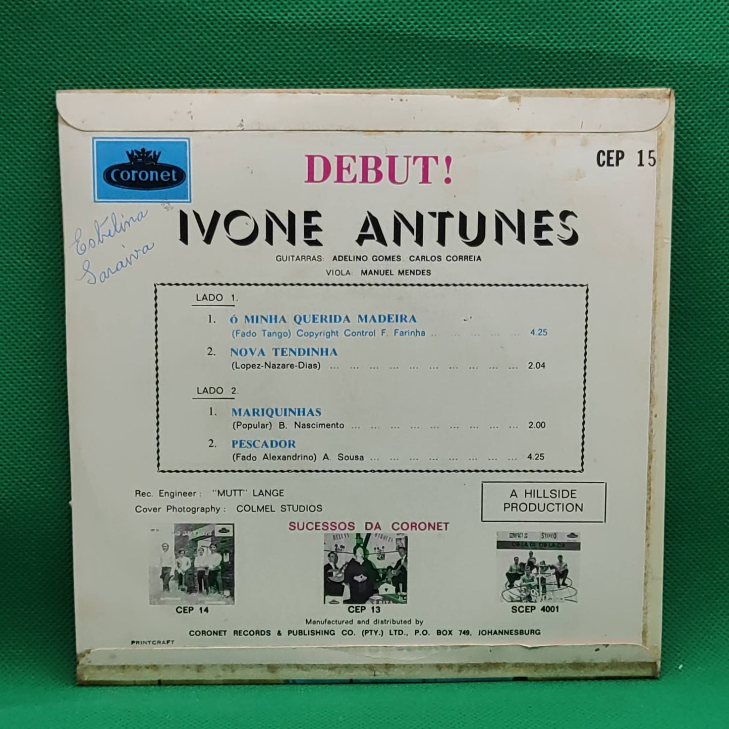 IVONE ANTUNES – DEBÜT!