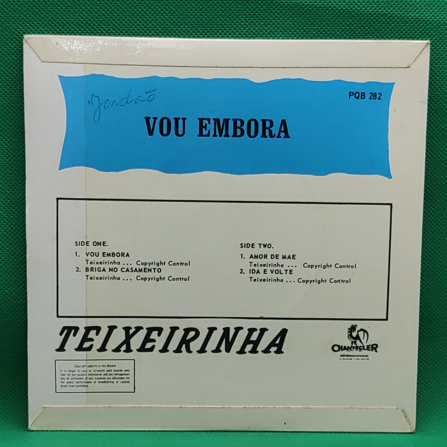 TEIXEIRINHA - VOU EMBORA