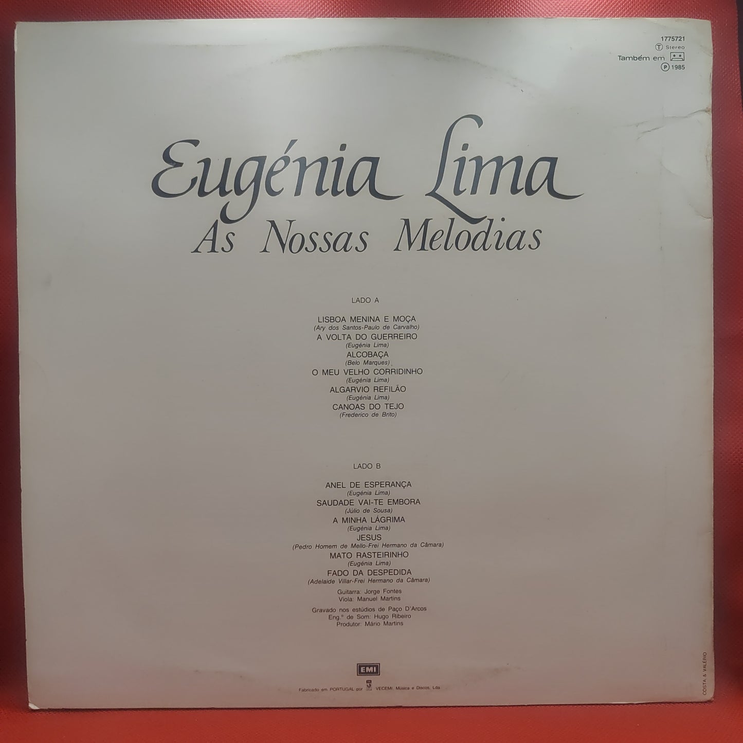 EUGÉNIA LIMA - AS NOSSAS MELODIAS