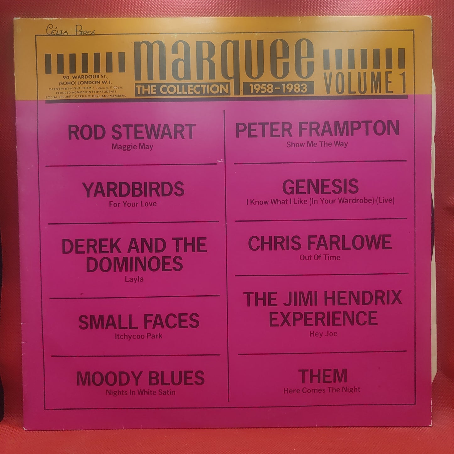 Various – Marquee - The Collection 1958-1983, Volume 1