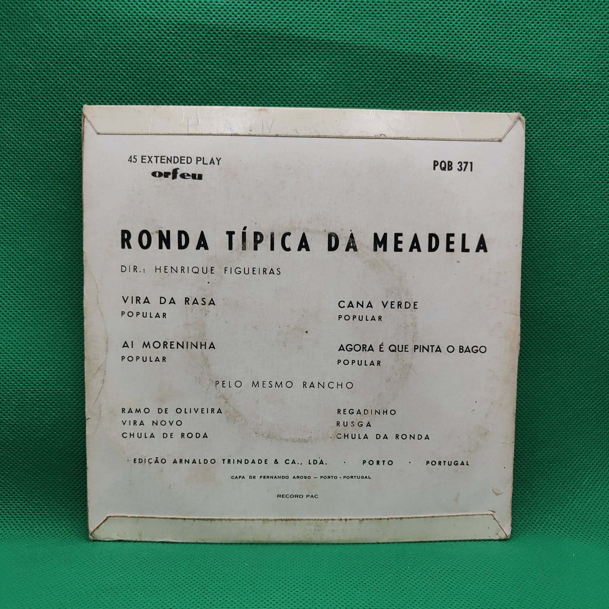 Ronda Típica Da Meadela – Vira Da Rasa – Vinyl Store Online
