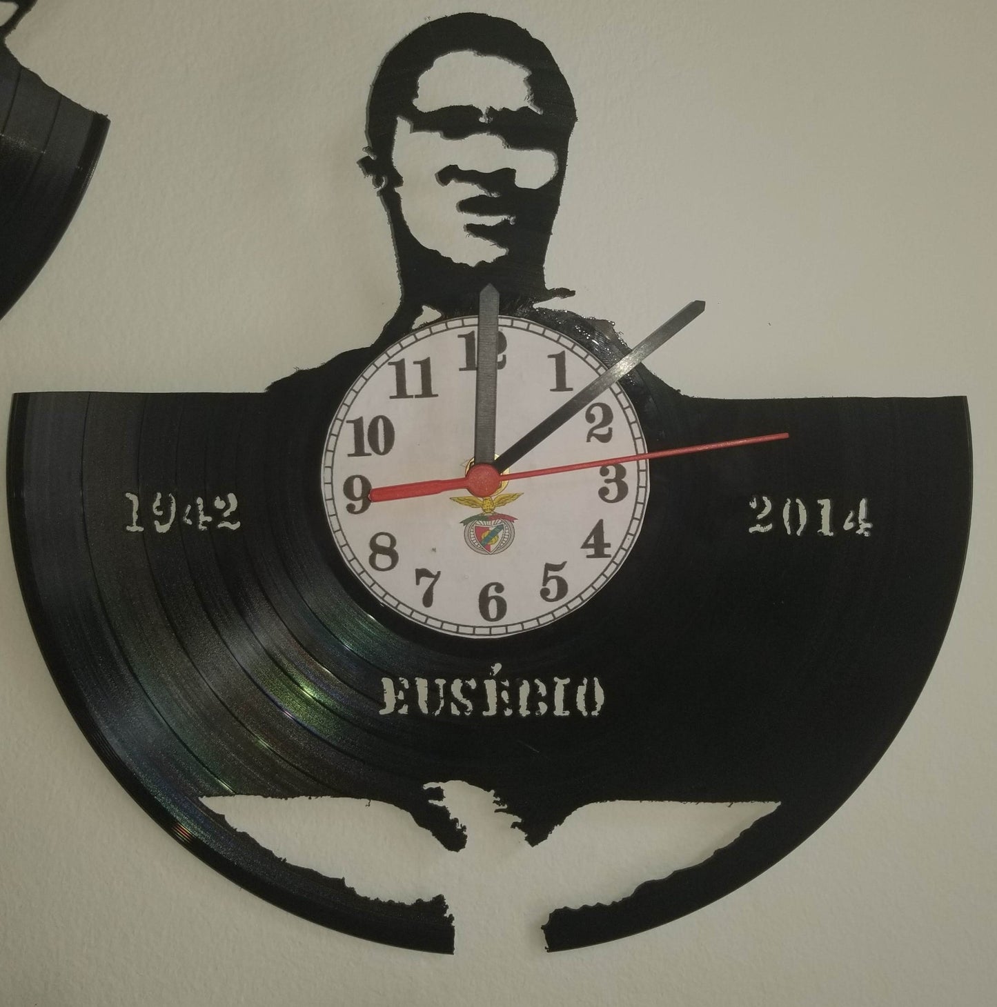 Relógio Vinil - EUSÉBIO