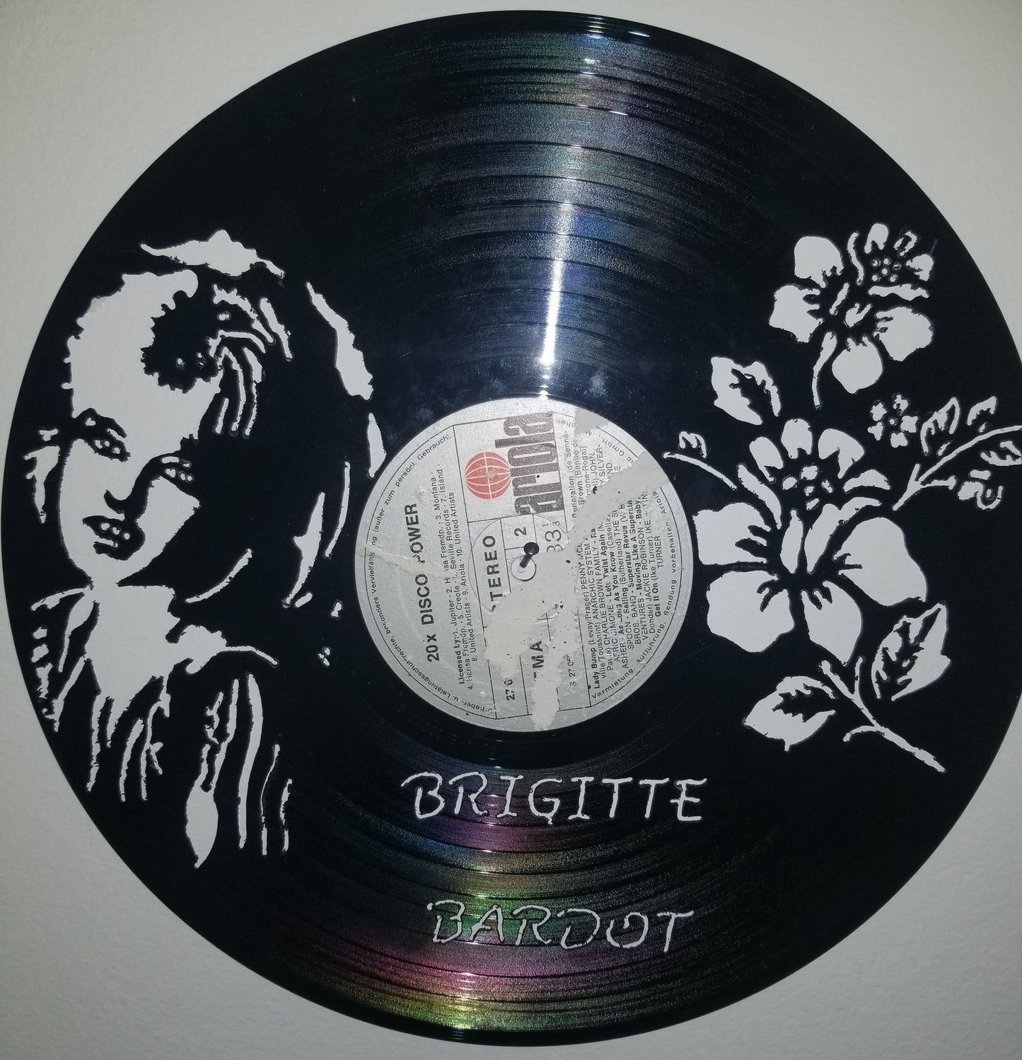 Relógio Vinil -BRIGITTE BARDOT
