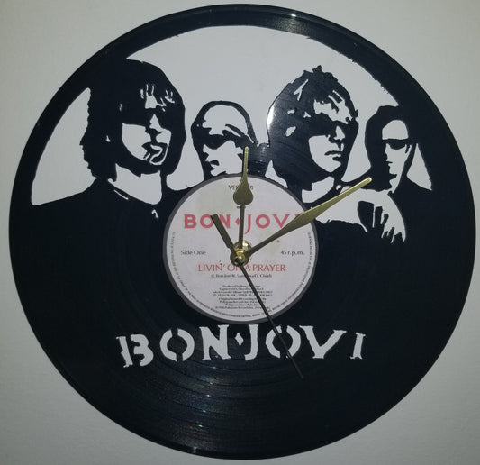 Relógio Vinil - BON JOVI