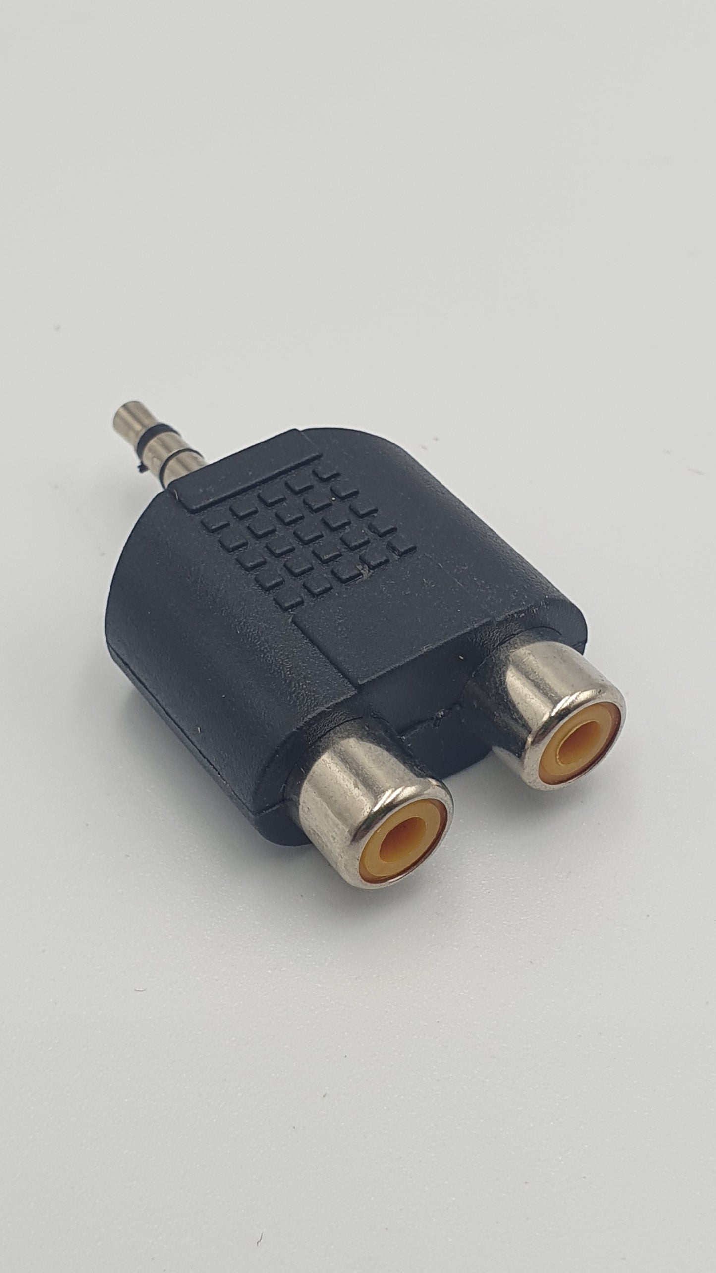 Ficha Adaptador Jack 3,5mm Macho Estereo Para 2x RCA Femea REF:4651