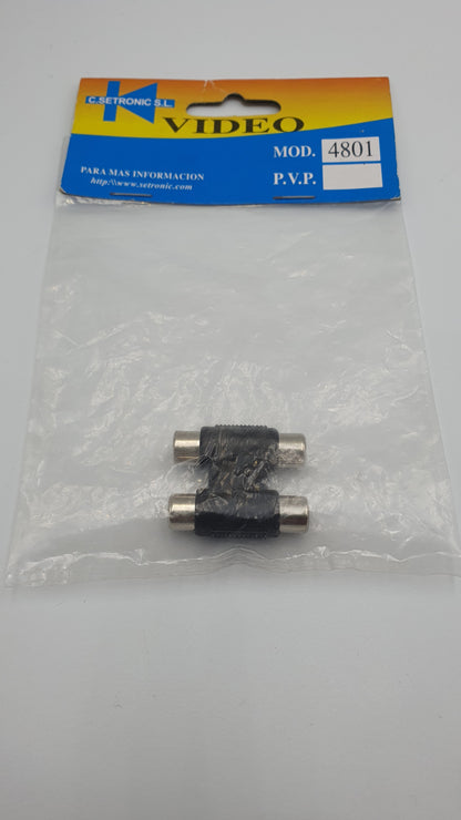 Conector RCA Femea 2x2 REF:4801