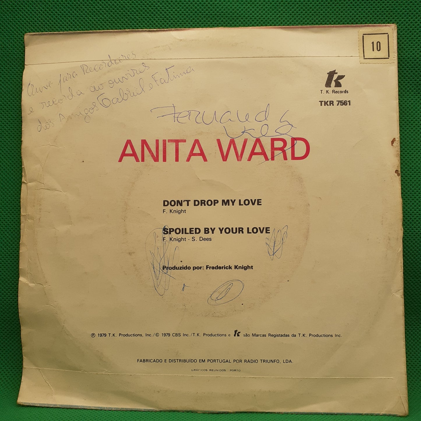 Anita Ward – Don't Drop My Love