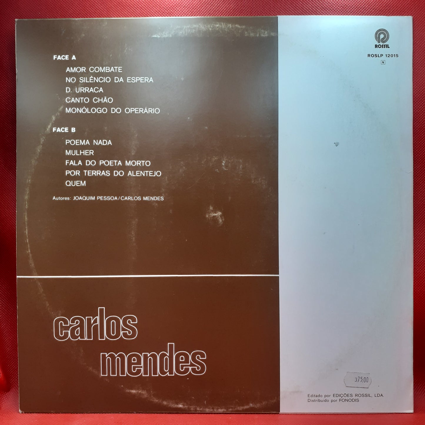 Carlos Mendes –Antologia II