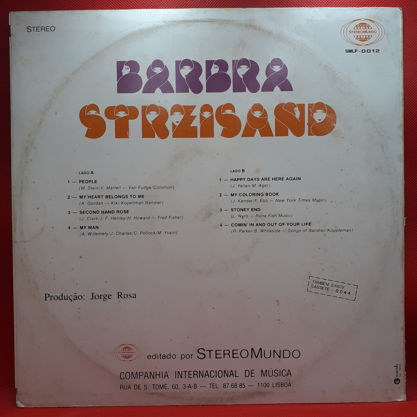 Various – Tributo To Barbra Streisand