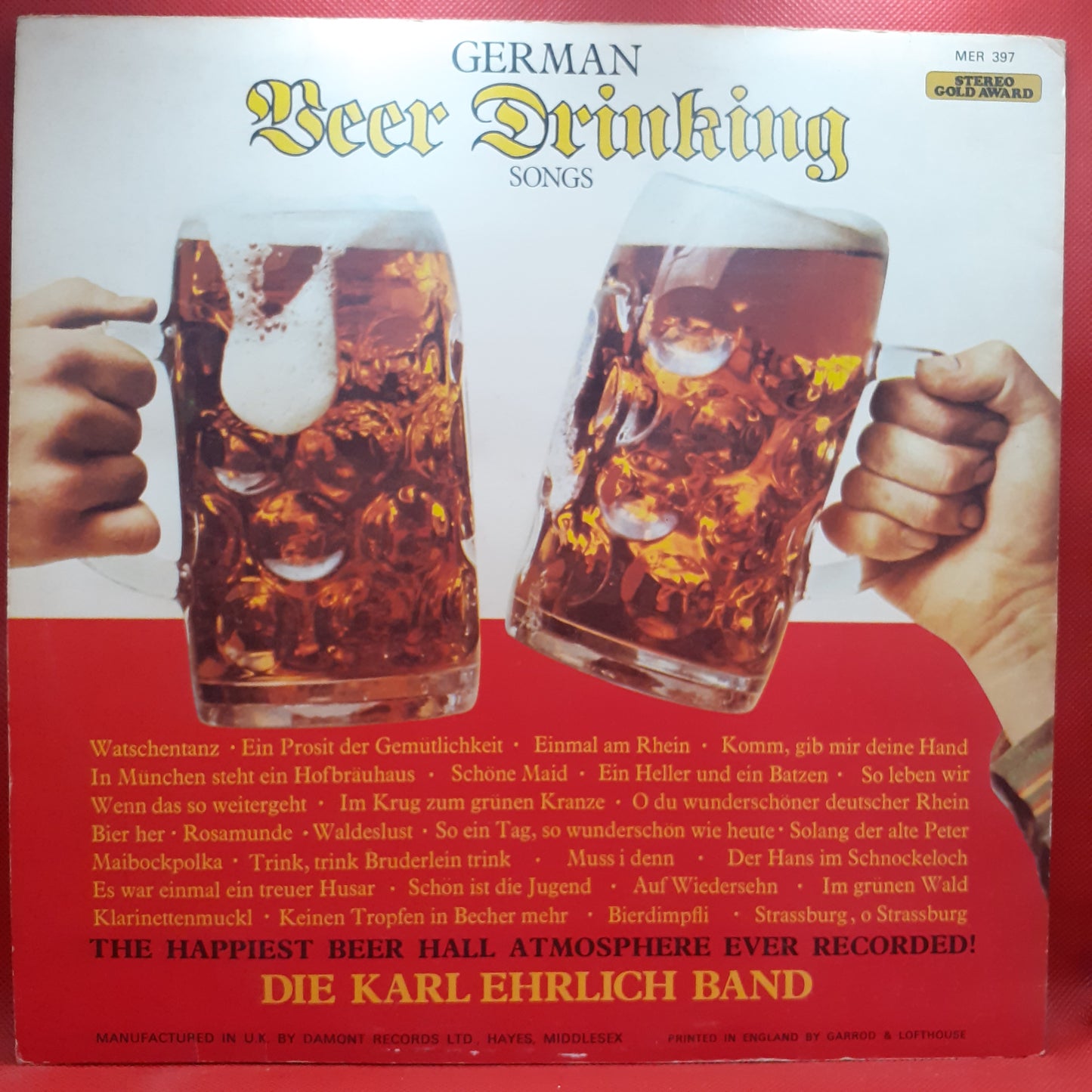 Die Karl Ehrlich Band – German Beer Drinking Songs