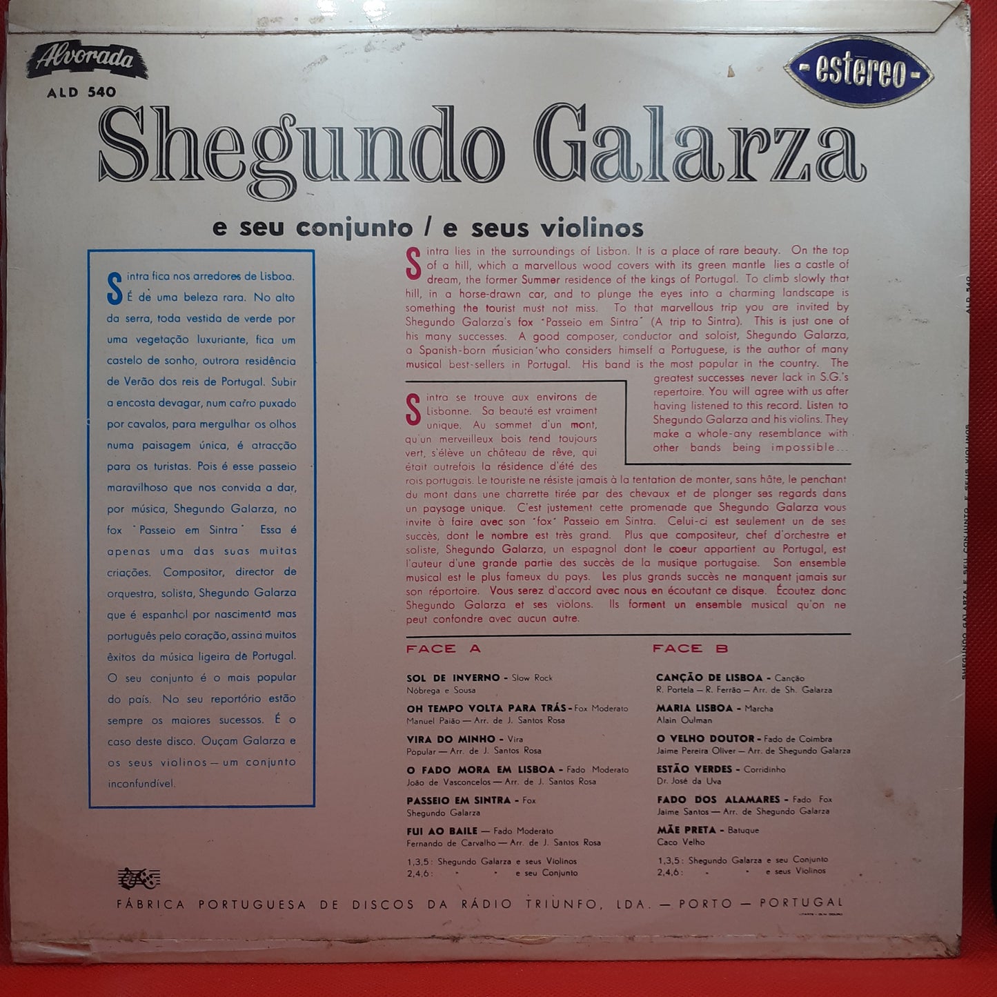 Shegundo Galarza – Shegundo Galarza E Seu Conjunto / E Seus Violinos