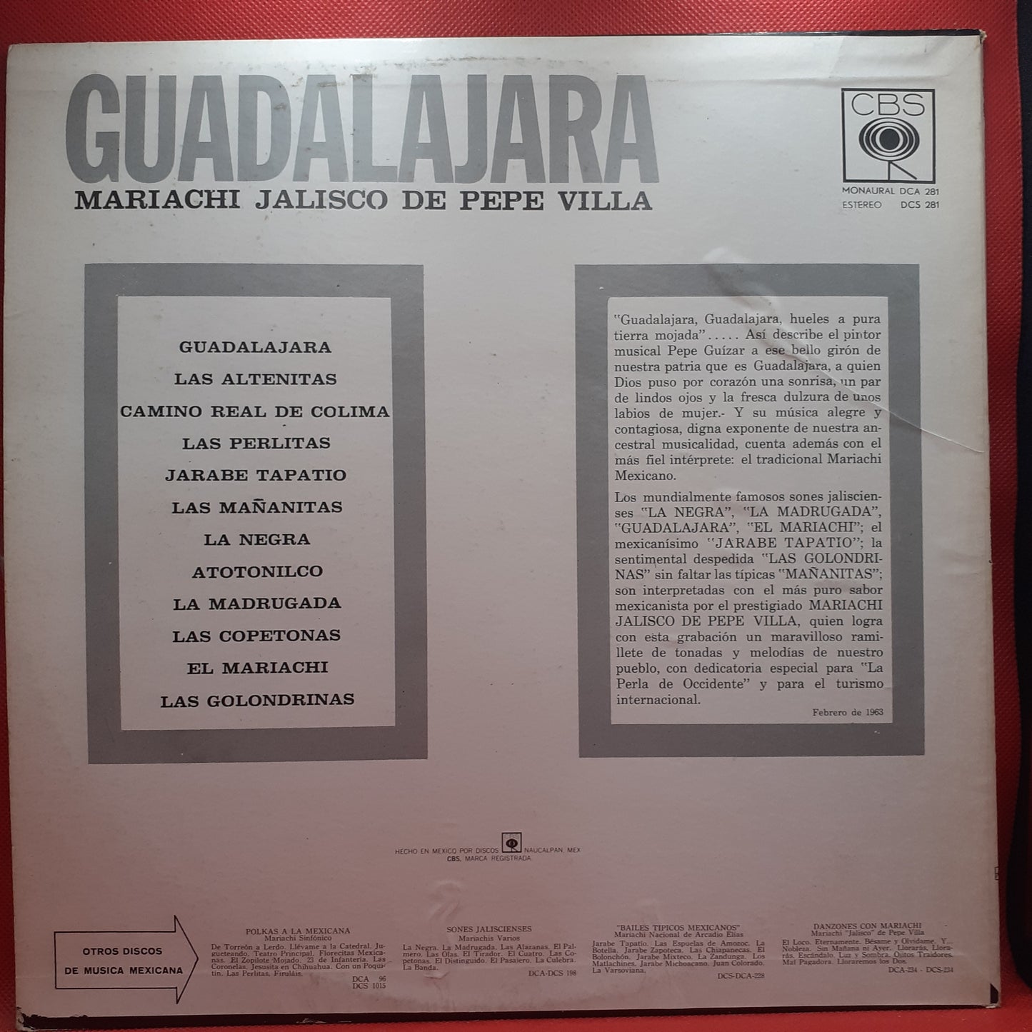 Mariachi Jalisco De Pepe Villa – Guadalajara