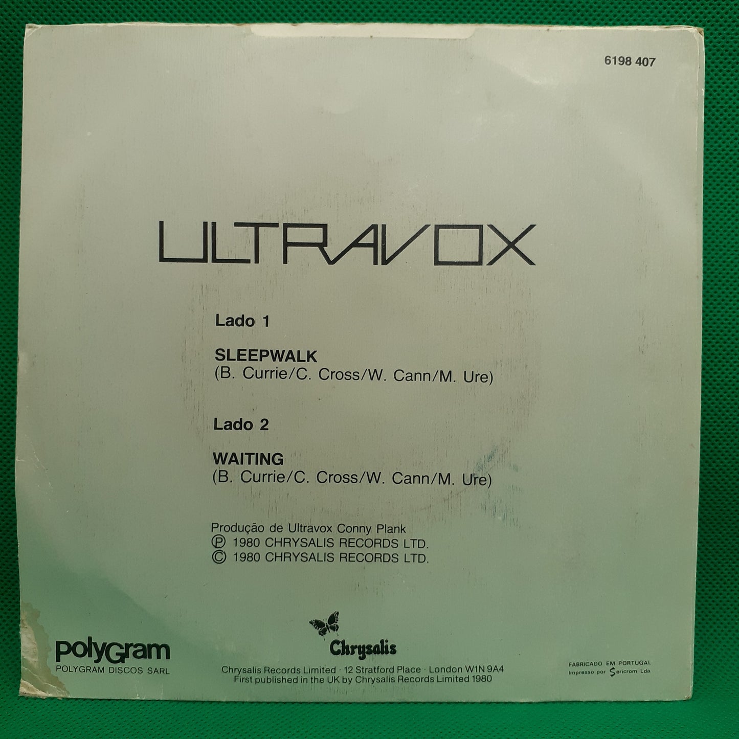 Ultravox – Sleepwalk