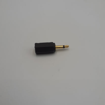 Ficha Adaptador Jack 3,5mm Mono para Jack 3,5mm Stereo REF:4620BL Dourado