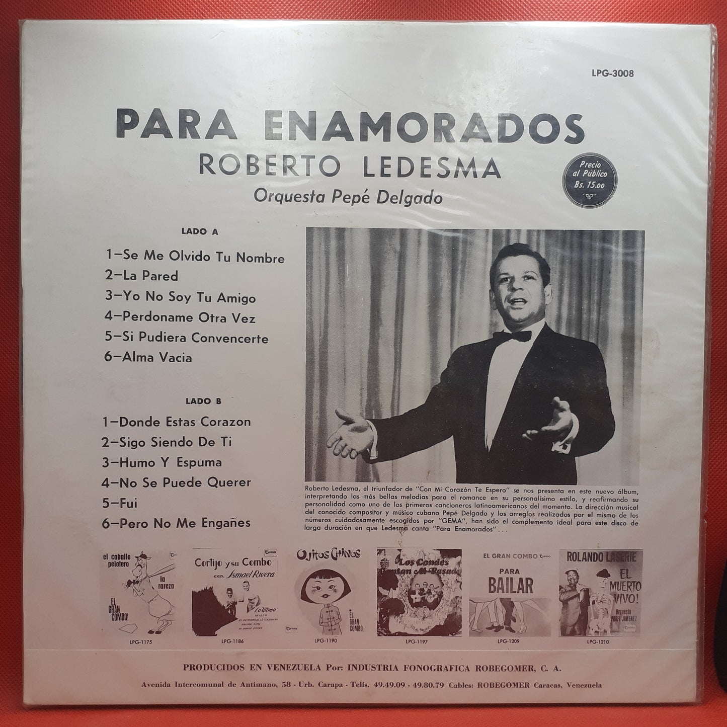 Roberto Ledesma – Para Enamorados