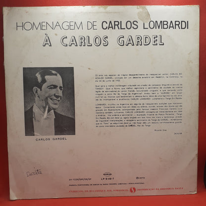 Carlos Lombardi – O Tango Em Pessoa