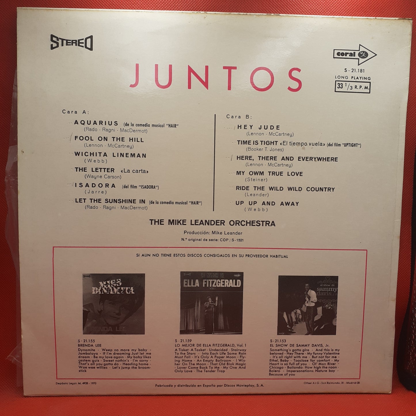 Mike Leander Orchestra – Juntos