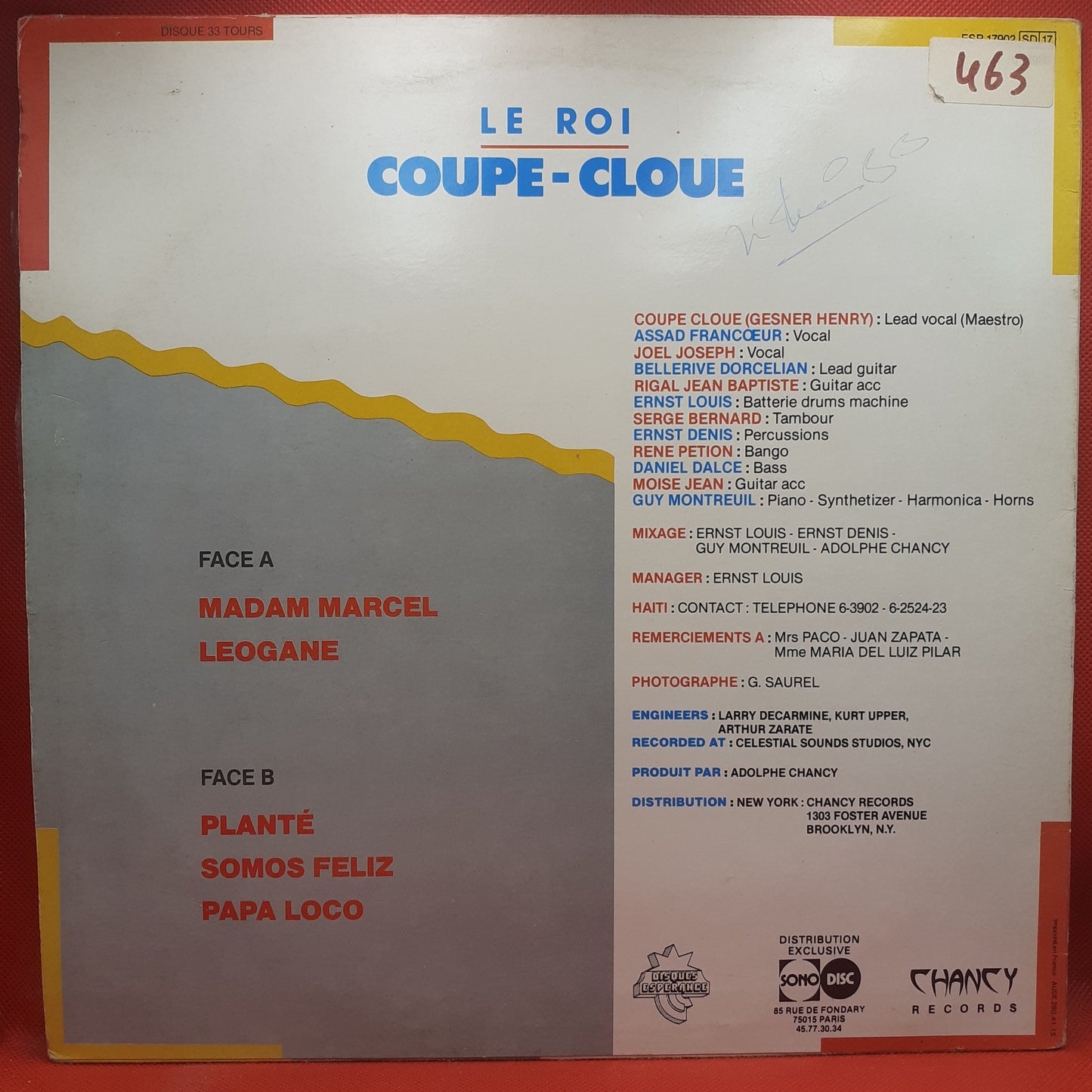 Le Roi Coupe- Cloue* – Madam Marcel