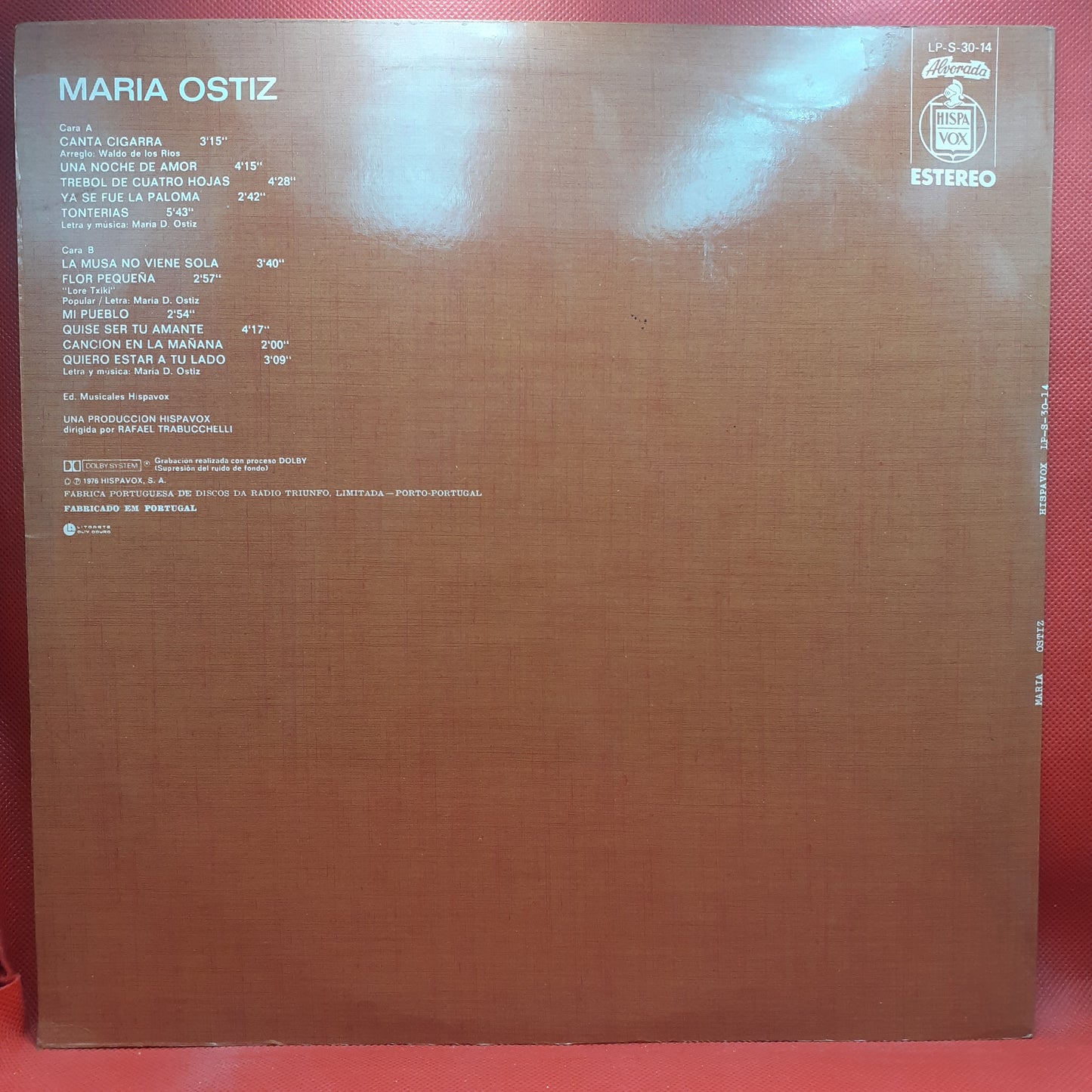 Maria Ostiz – Canta Cigarra