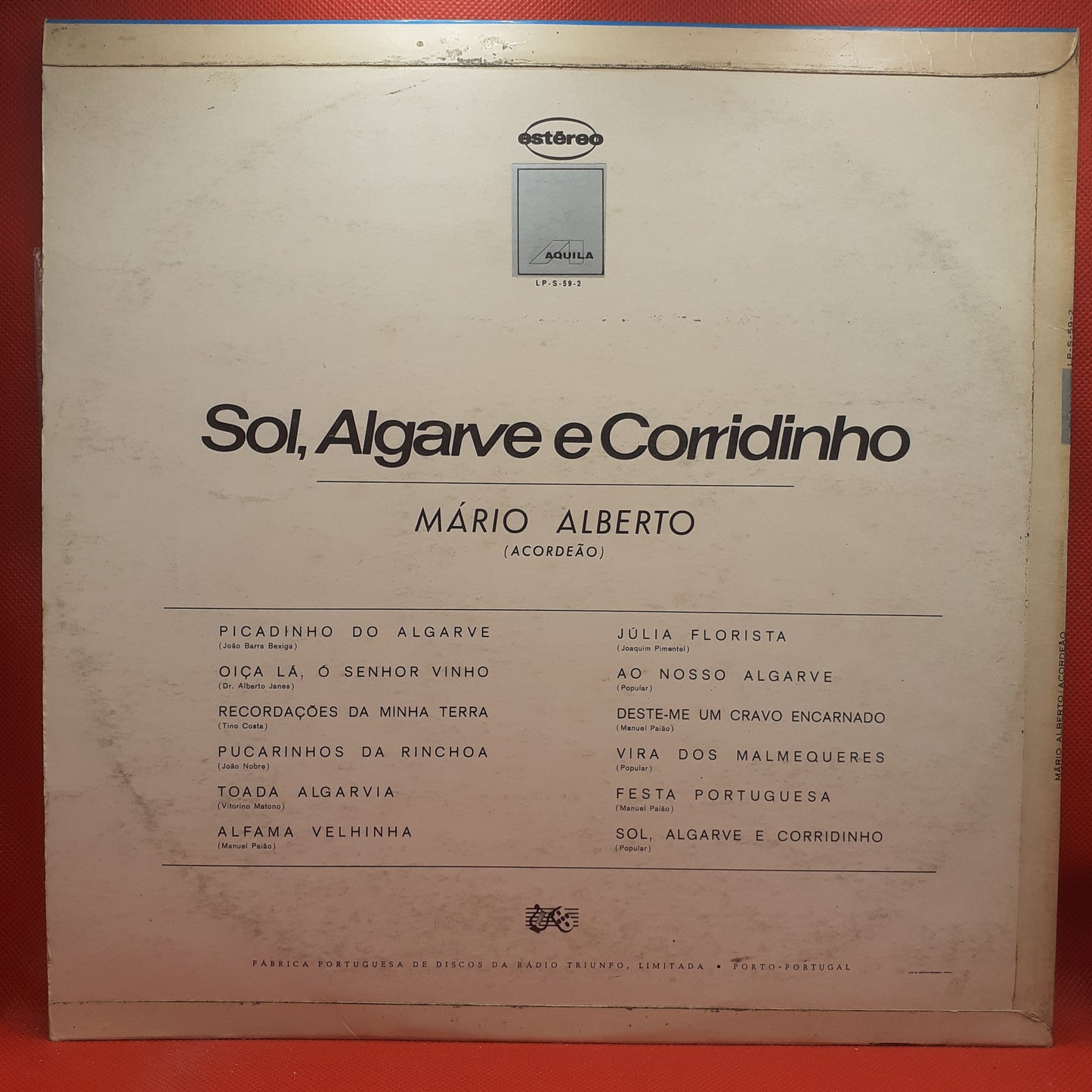 Mário Alberto (2) – Sol, Algarve E Corridinho