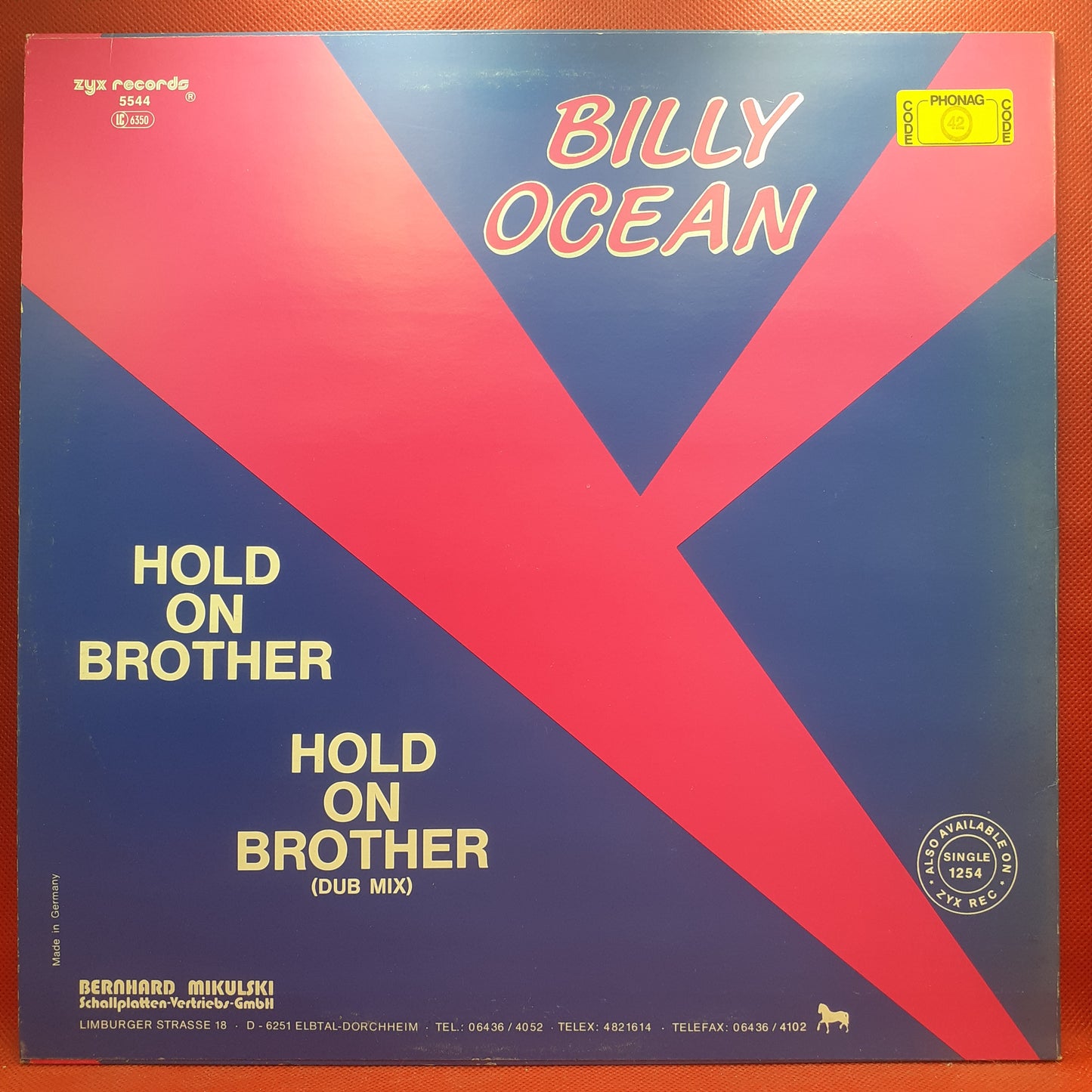 Billy Ocean – Hold On Brother