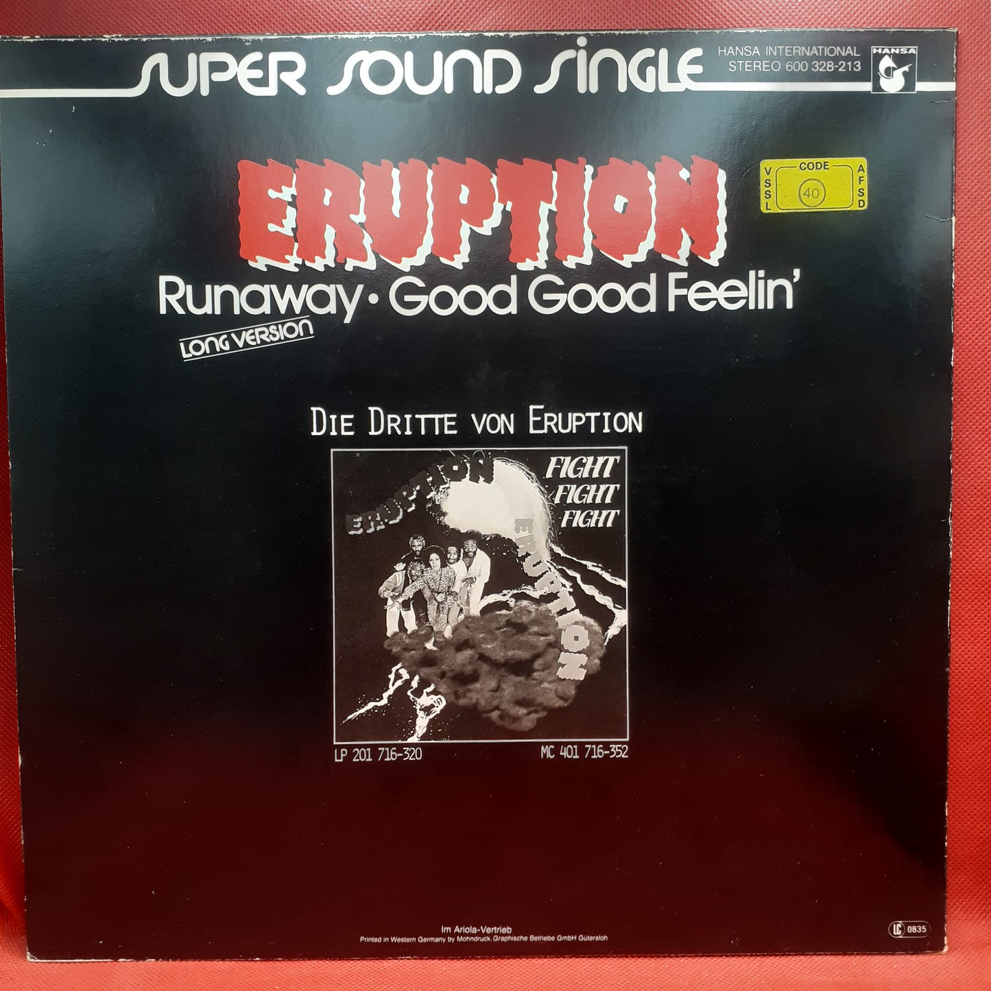 Eruption (4) - Runaway / Good Good Feelin'