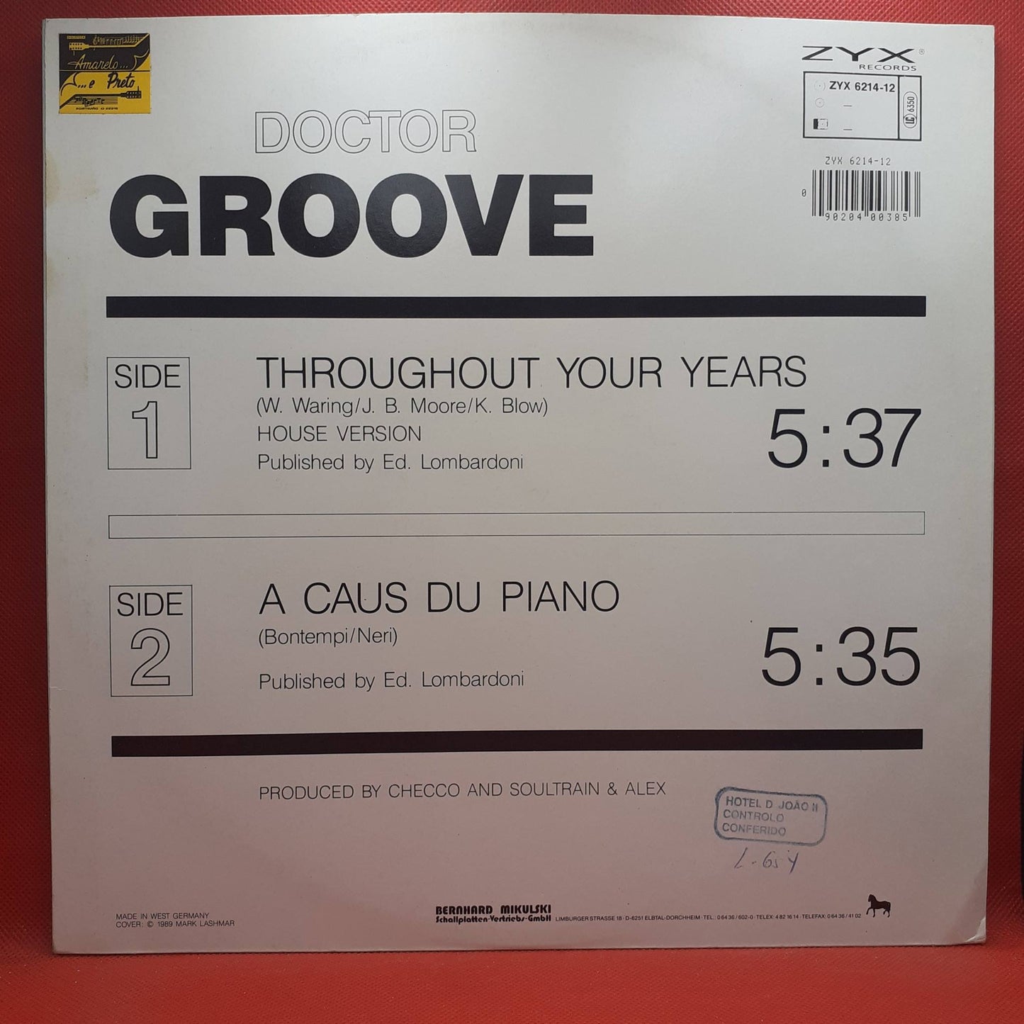 Doctor Groove – Im Laufe Ihrer Jahre