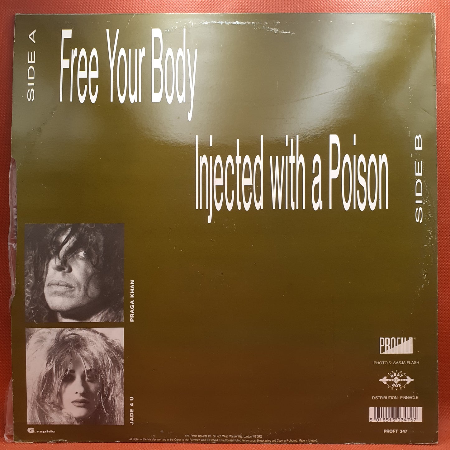 Praga Khan Feat. Jade 4 U* – Free Your Body / Injected With A Poison