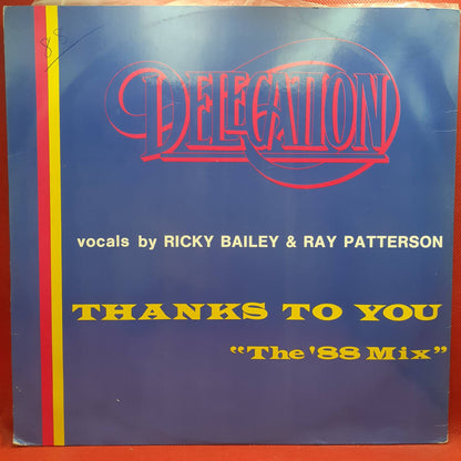 Delegation – Thank You (The '88 Mix)