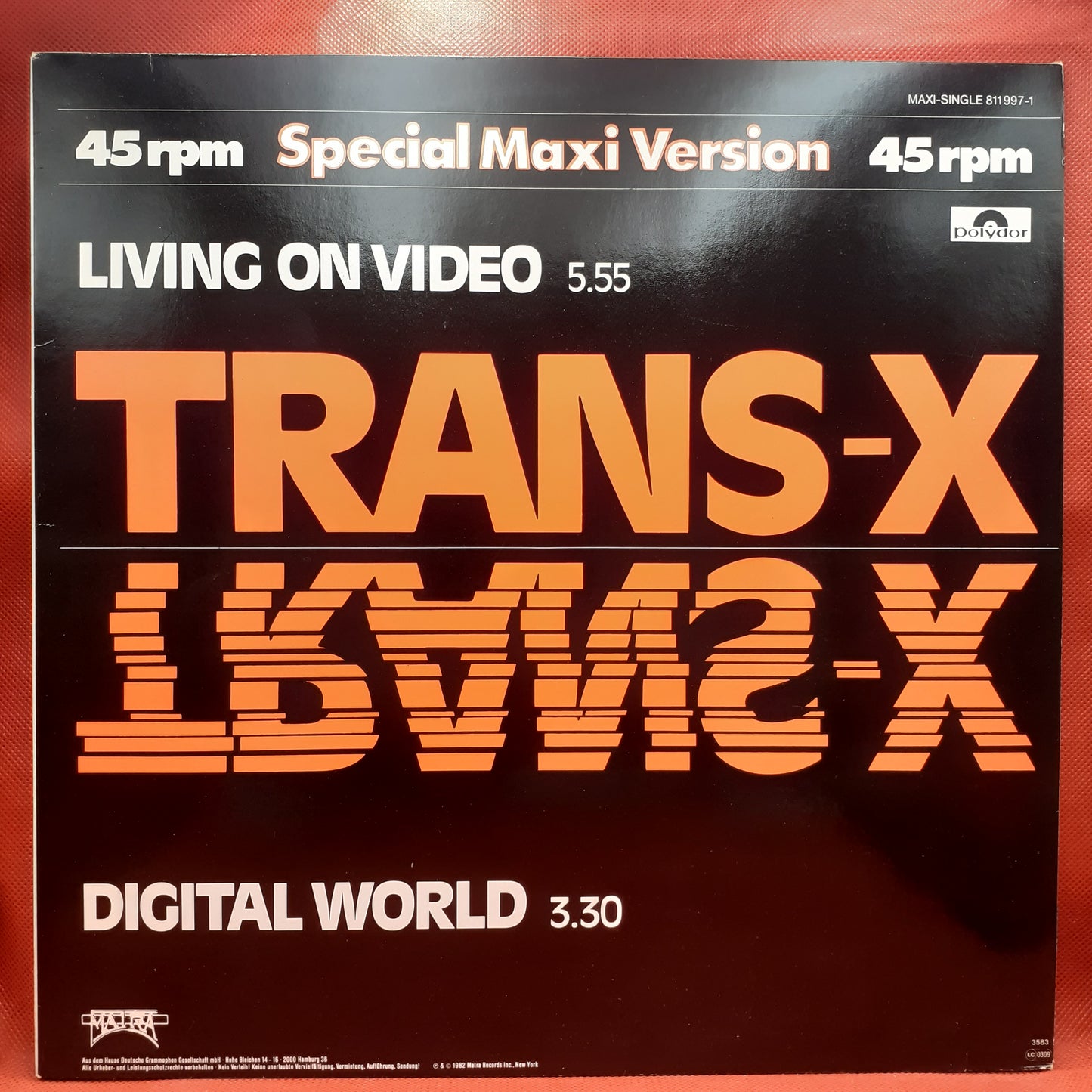 Trans-X - Living On Video / Digital World