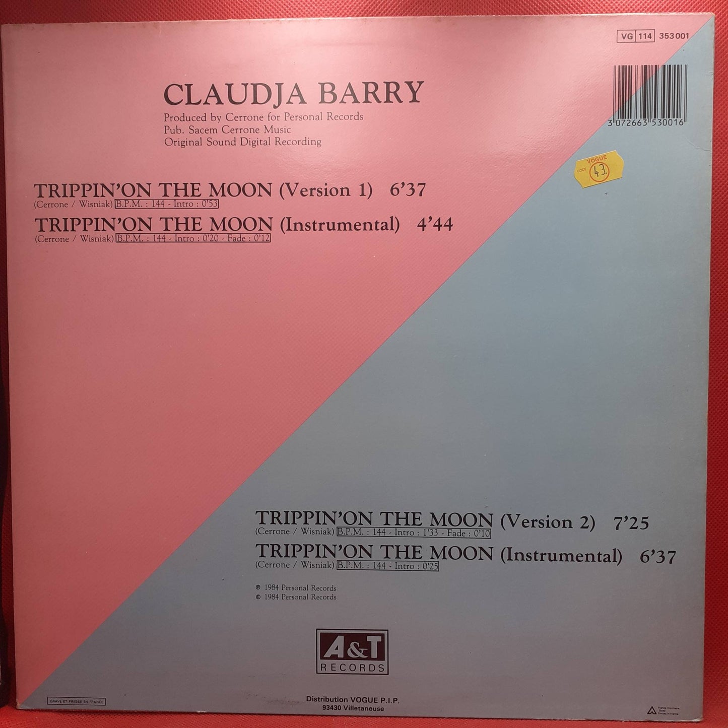 Claudja Barry – Tripping On The Moon