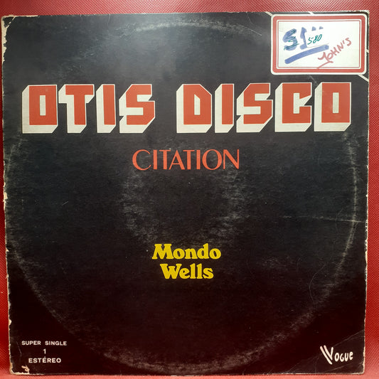 Mondo Wells - Otis Disco Citation (Medley)