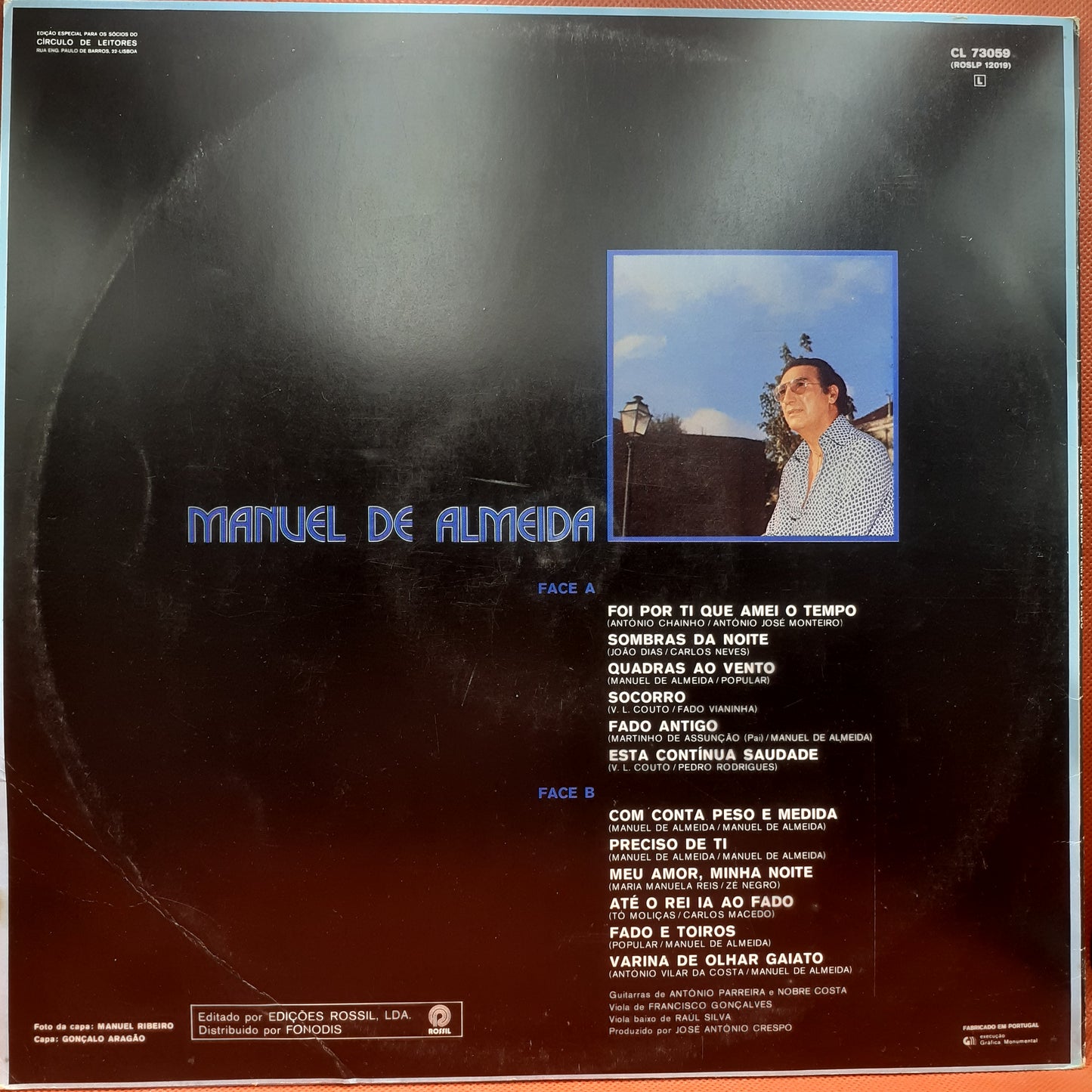 Manuel De Almeida – Tempo De Fado