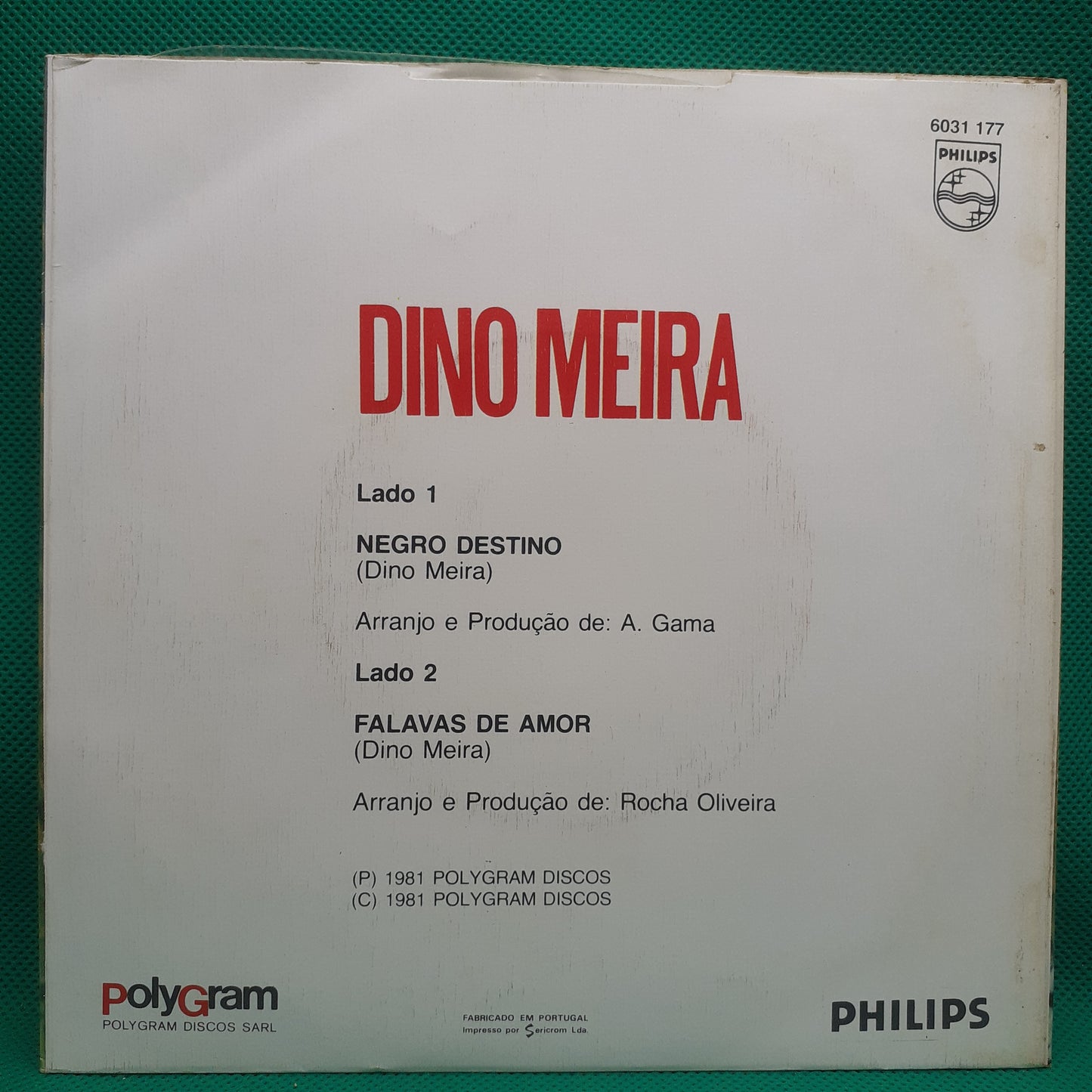 Dino Meira – Negro Destino