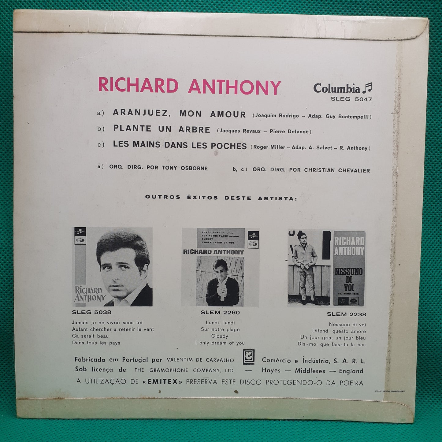 Richard Anthony – Aranjuez, Mon Amour