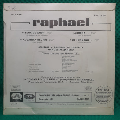 Raphael – Tema De Amor