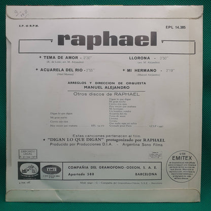 Raphael – Tema De Amor