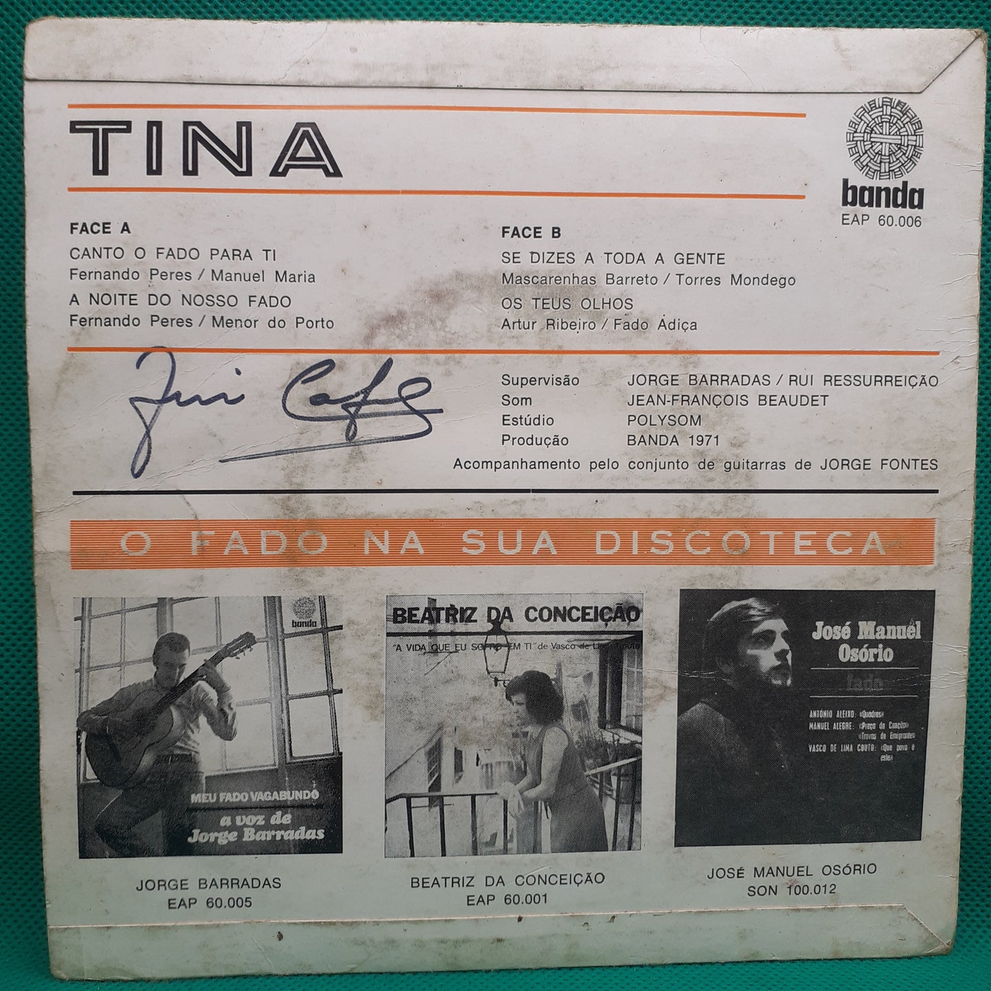 Tina – Canto o Fado Para Ti