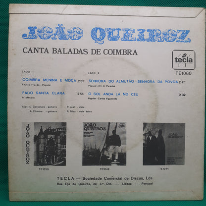 João Queiroz – Canta Baladas De Coimbra