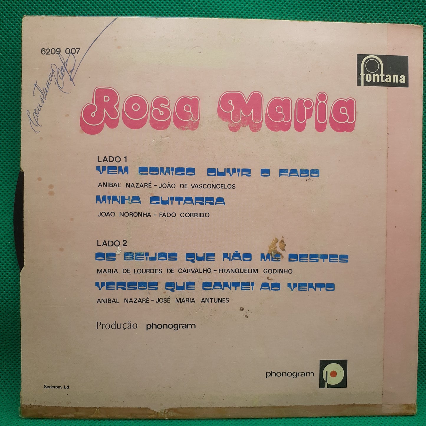 Rosa Maria - Vem Comigo Ouvir o Fado