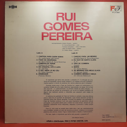 Rui Gomes Pereira – Fados De Coimbra